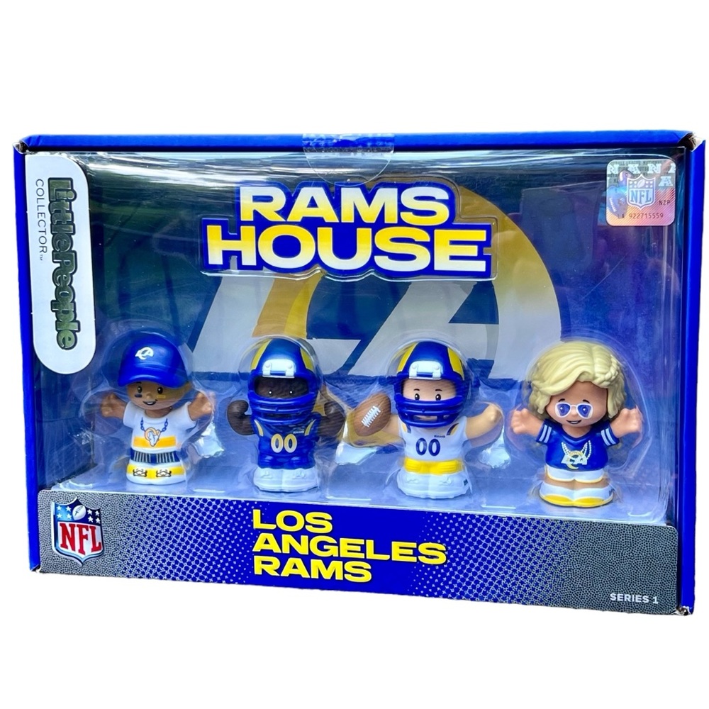 Mattel Fisher Price Little People Collector NFL Los Angeles Rams